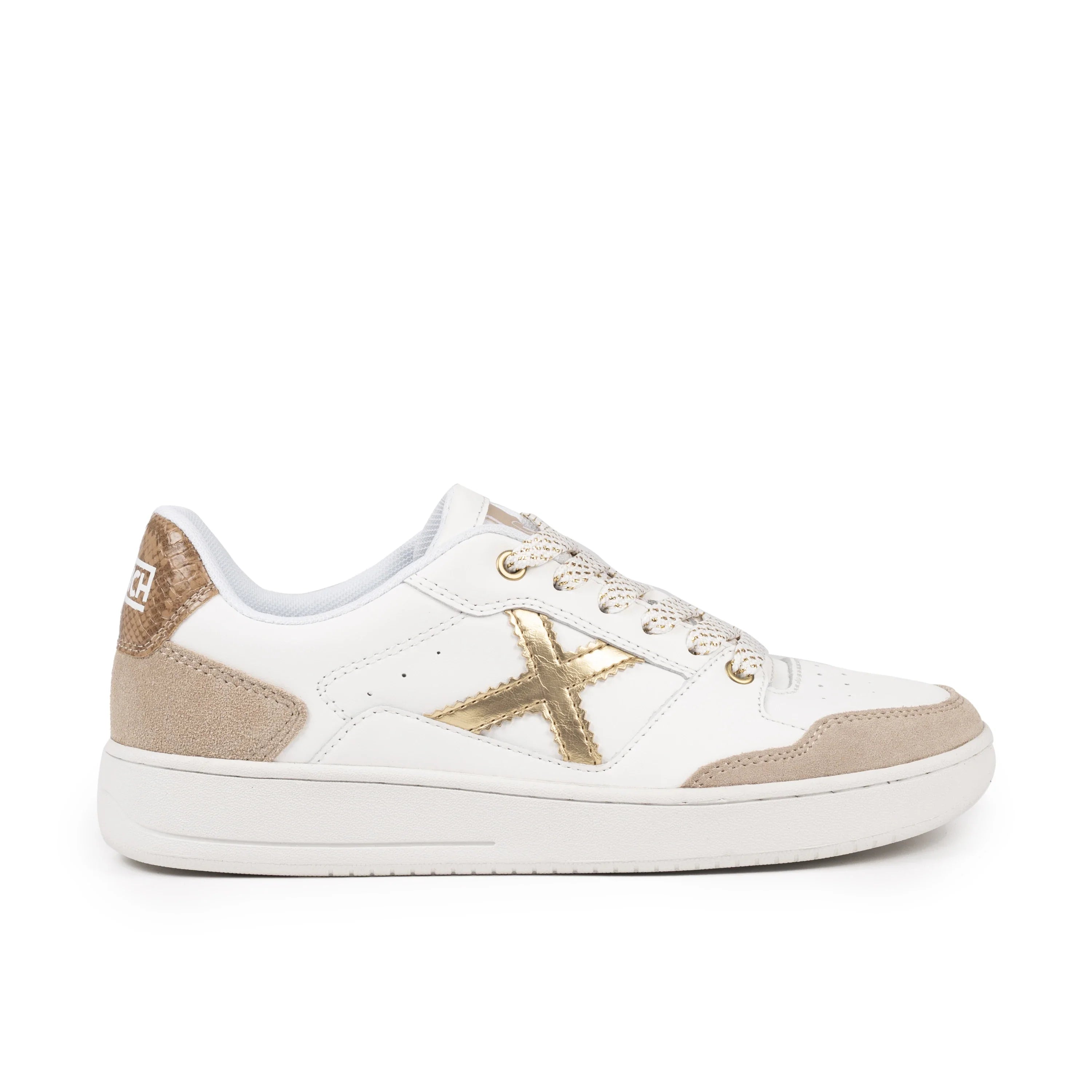 MUNICH Legit WMN 109: white trainers for women