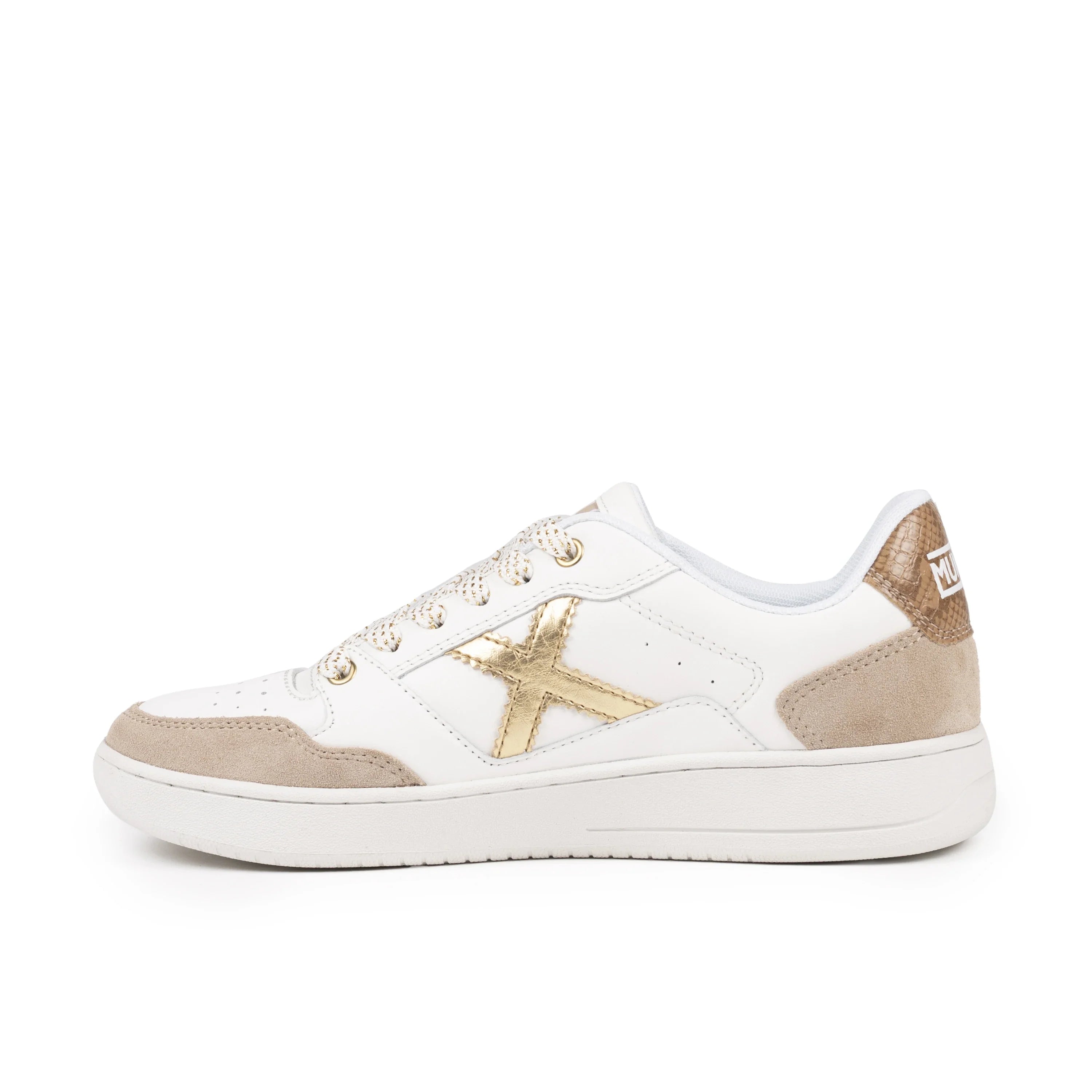 MUNICH Legit WMN 109: white trainers for women