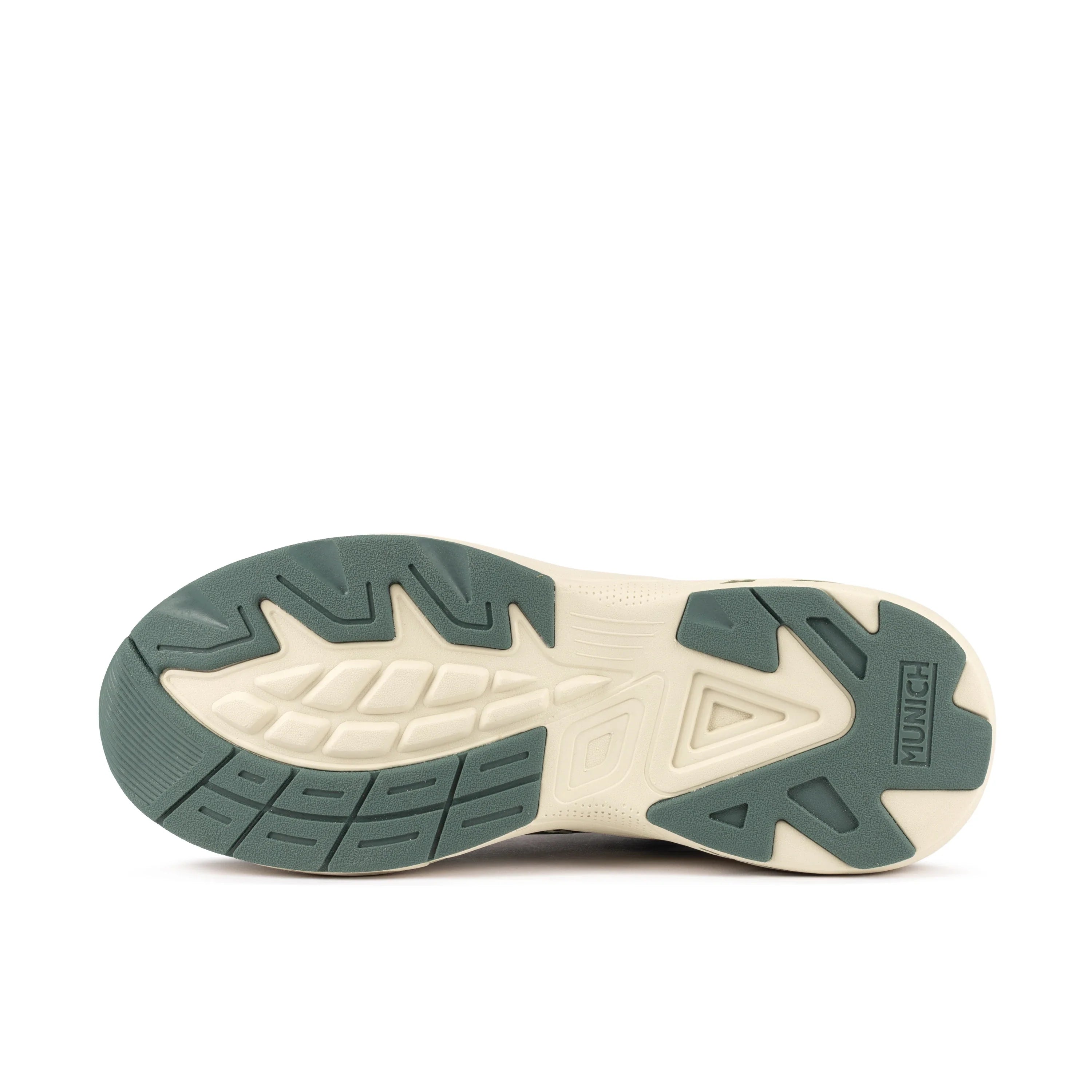 MUNICH M2000 08: green trainers for men