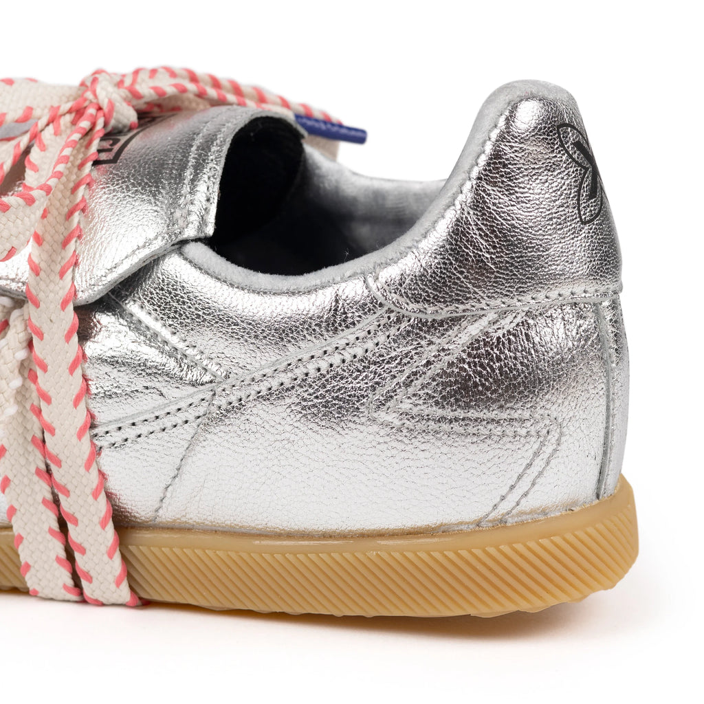 MUNICH Mundial Strada Metal 14: sølvfarvet sneakers til kvinder