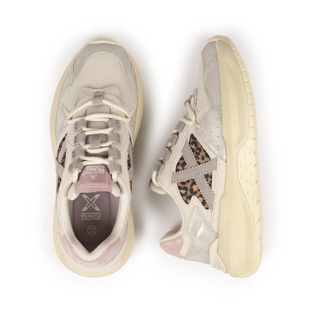 MUNICH NEXA WMN 21: beige trainers for women