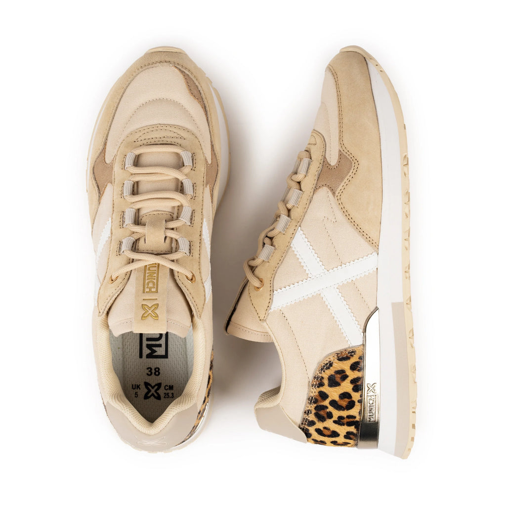 MUNICH Sunset 65: animal print trainers for women