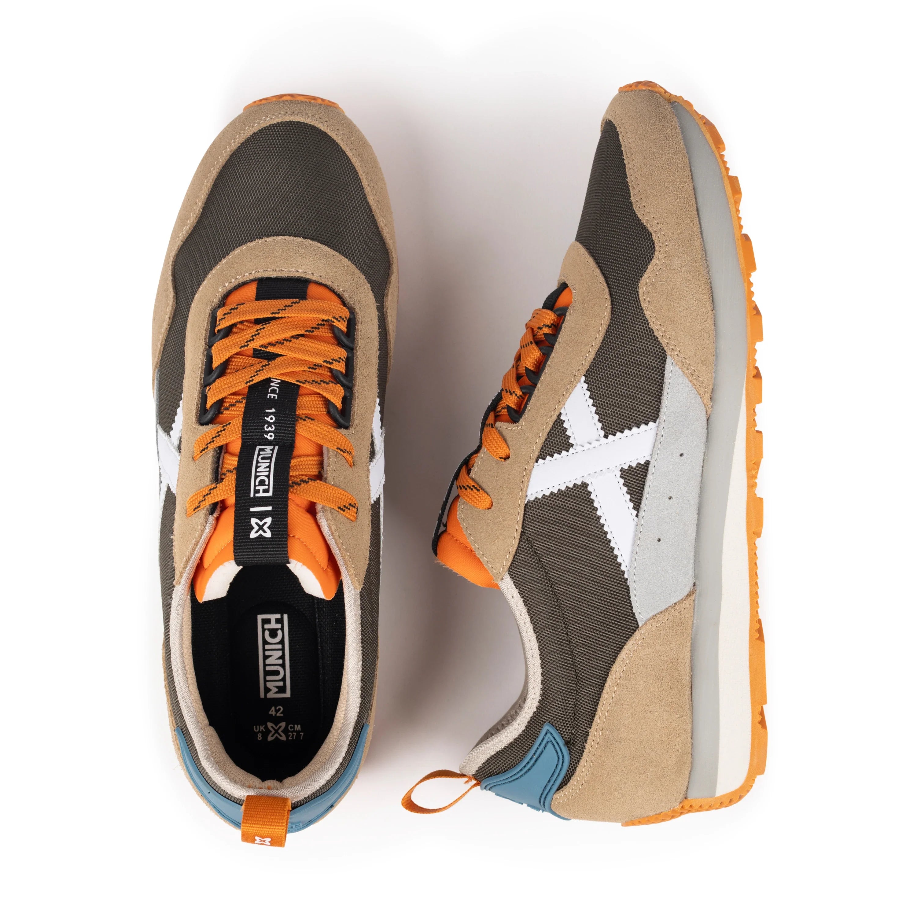 MUNICH UM 93: caqui trainers for men