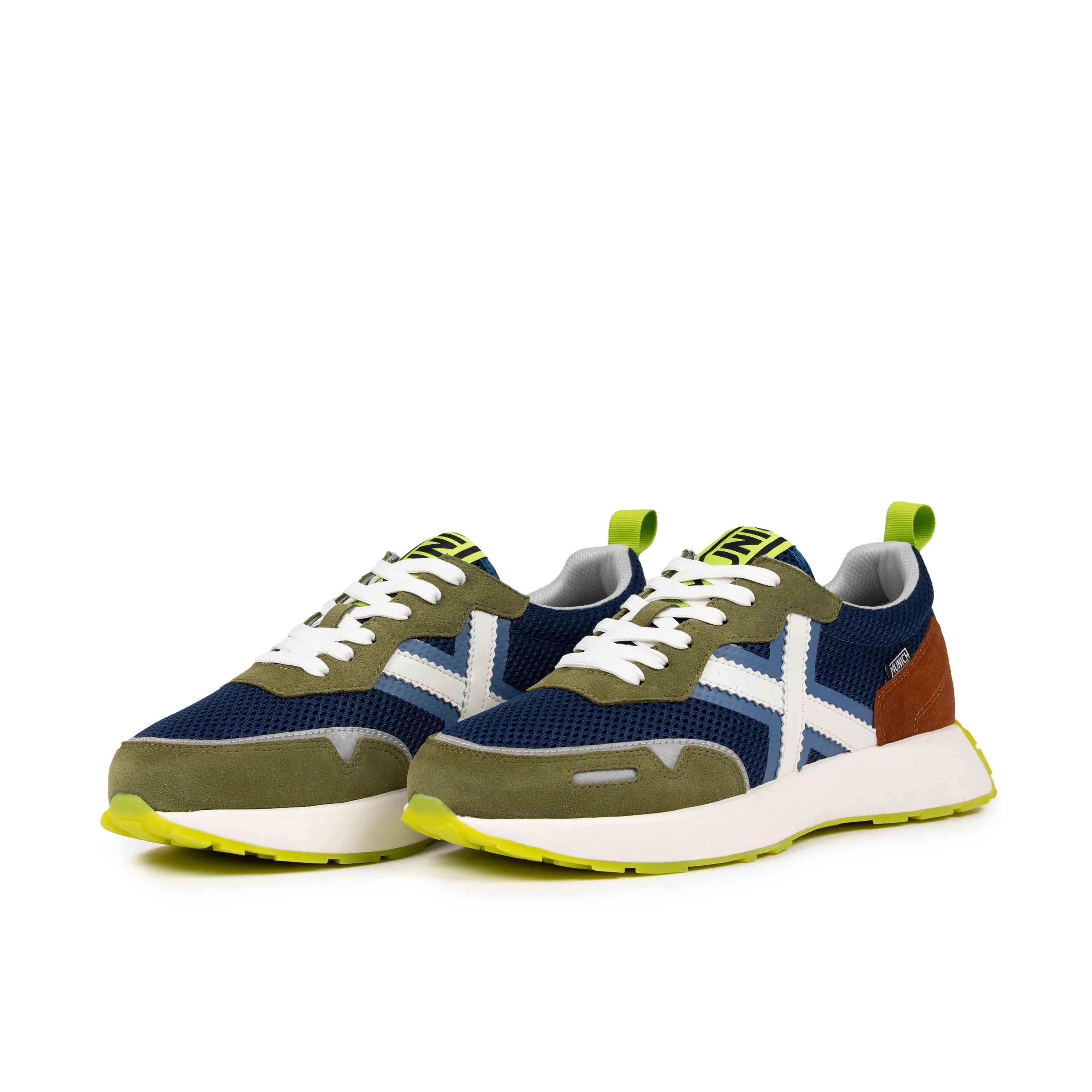 MUNICH Xemine 101: blue trainers for men
