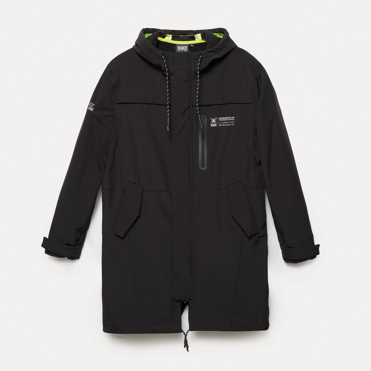 MUNICH | CHAQUETAS | HOMBRE | RAIN BLACK | NEGRO