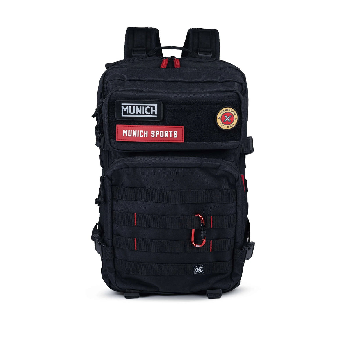 MUNICH Backpack Delta 42L Black: noir mochilas unisexe