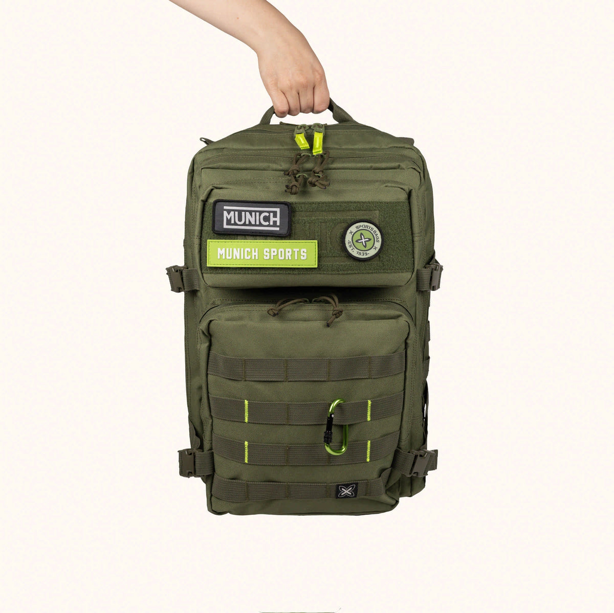 MUNICH | MOCHILA | UNISEX | DELTA KHAKI | CAQUI