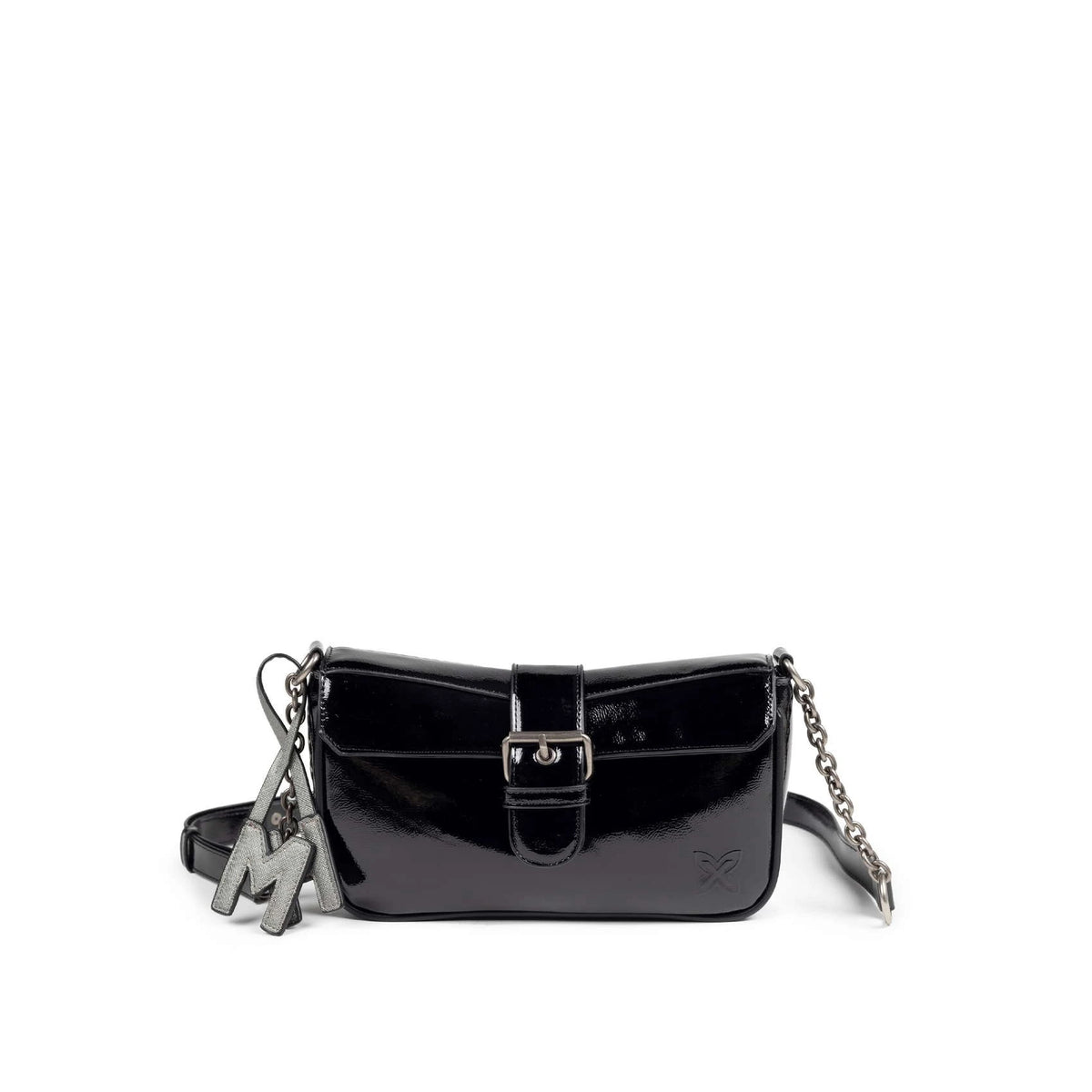 MUNICH Crossbody Baguette MH C/black: negre bossa unisex