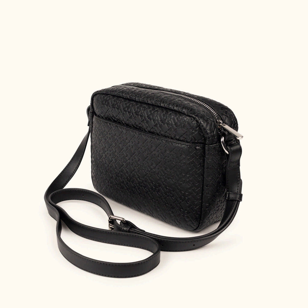 MUNICH Camera Crossbody Black: sort taske til kvinder