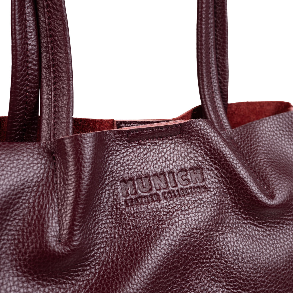 MUNICH LOFT Woman Shopper Garnet Garnet: vermell bossa per a dona