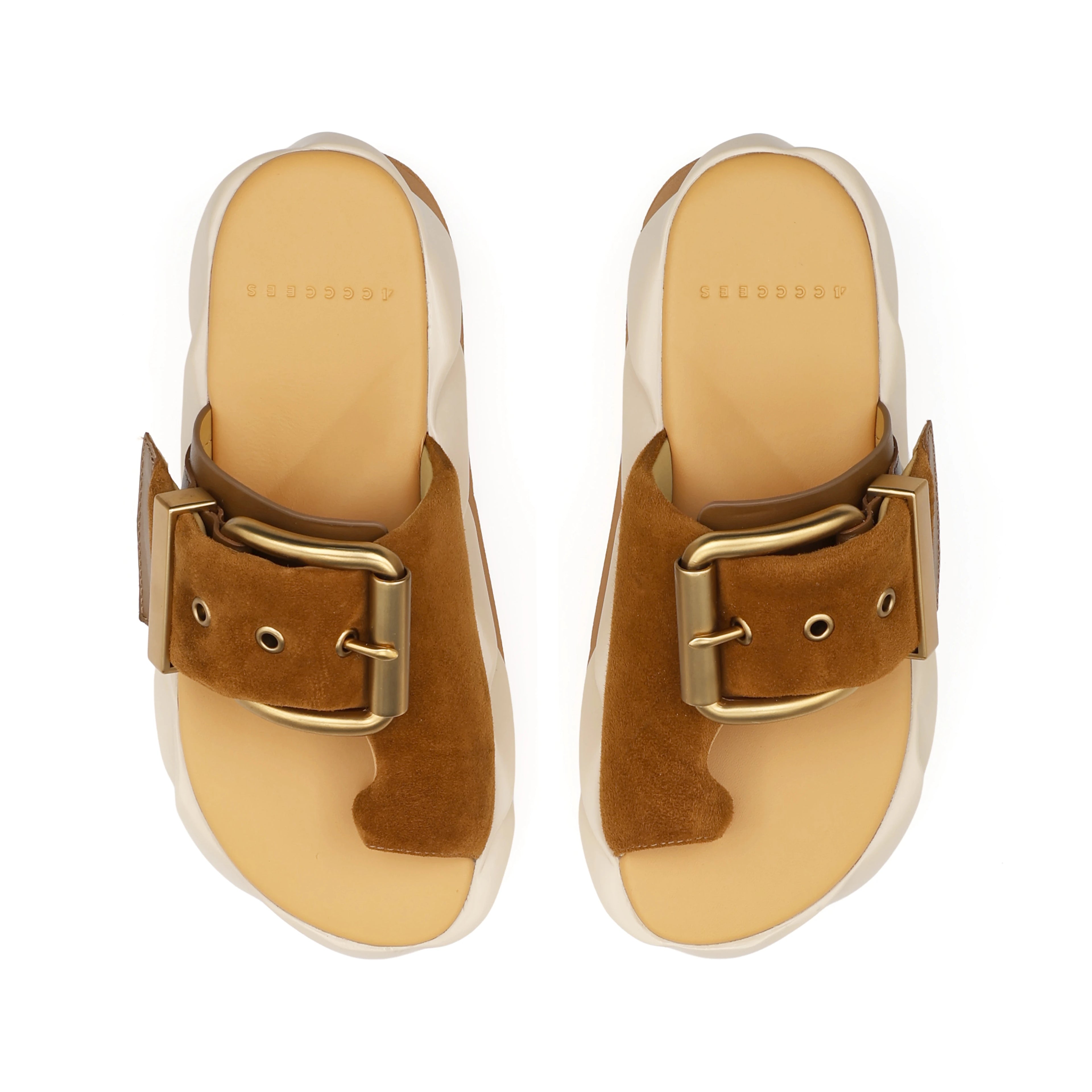 4CCCCEES Mellow GLOW SOFT Brown: brown sandals for women
