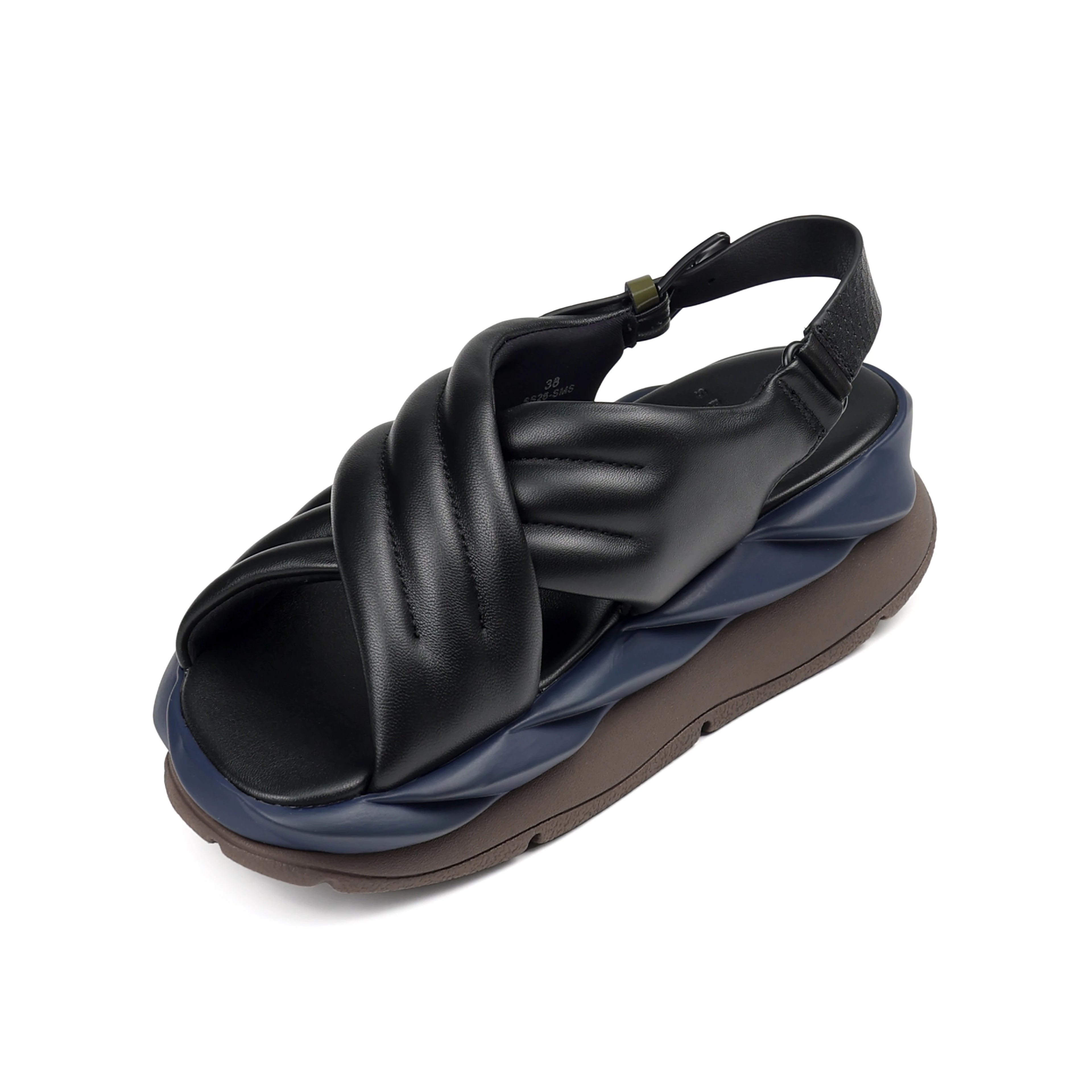 4CCCCEES Mellow MANA Black: black sandals for women