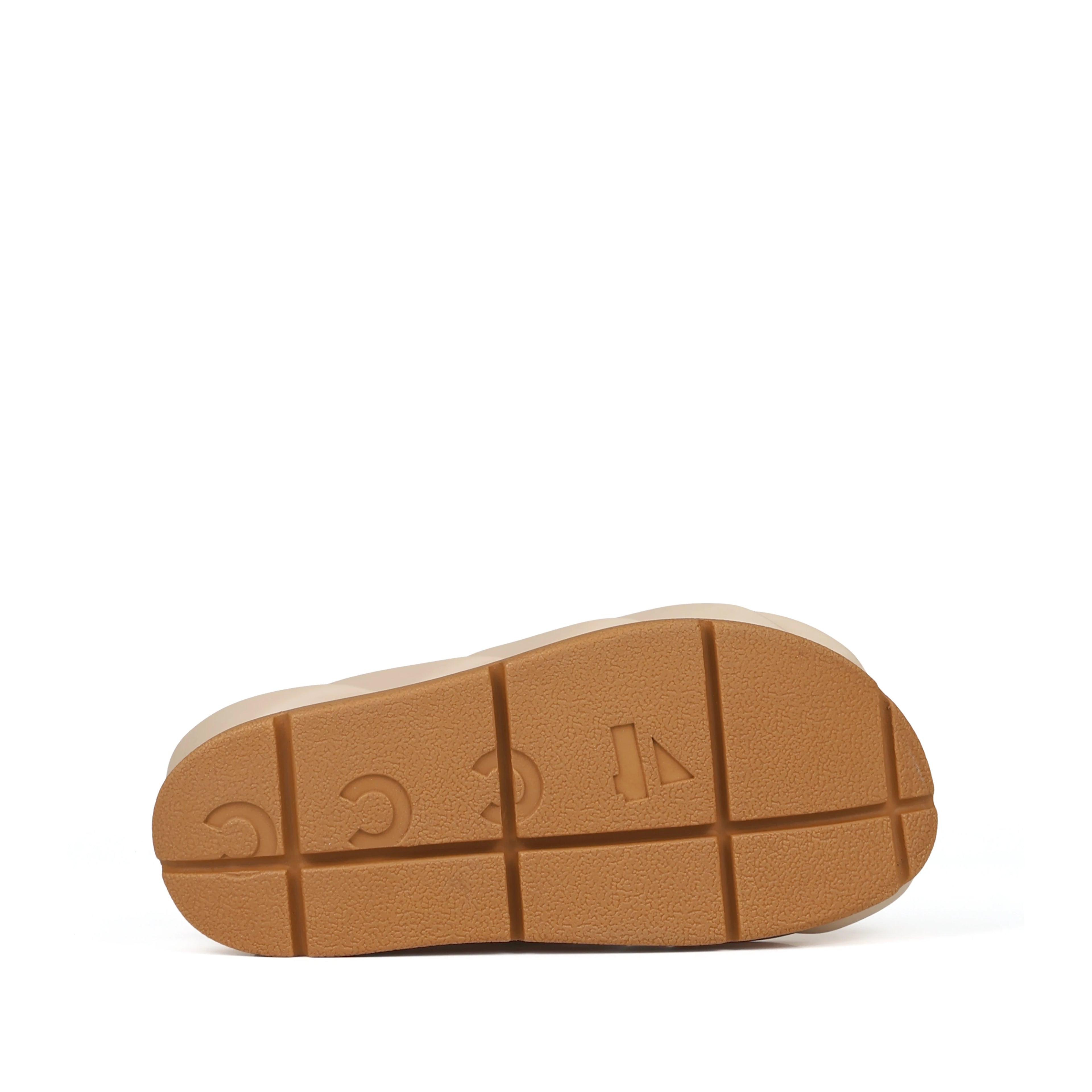 4CCCCEES Mellow MOA SAND: beige sandalen voor dames