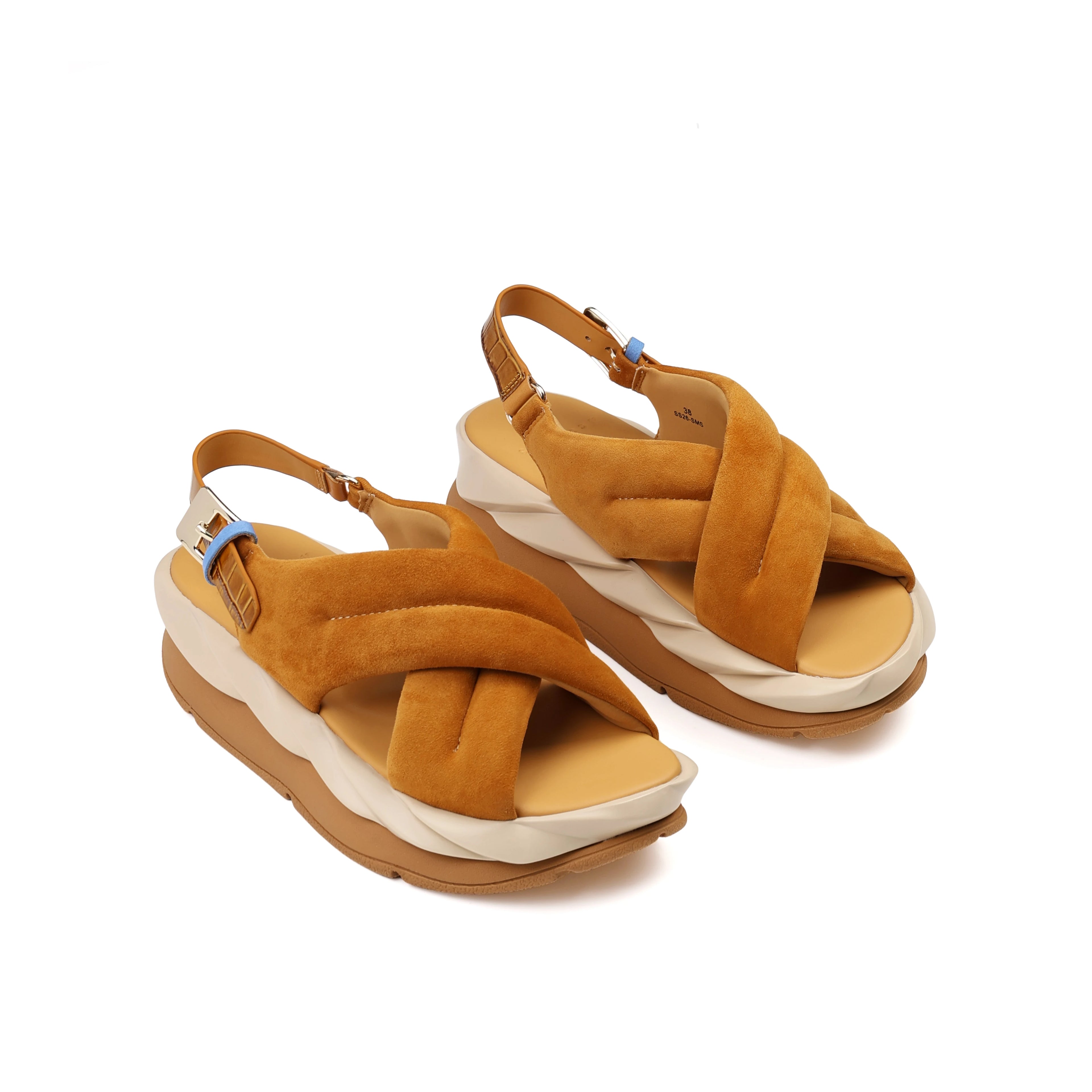 4CCCCEES Mellow MOA SAND: beige sandals for women