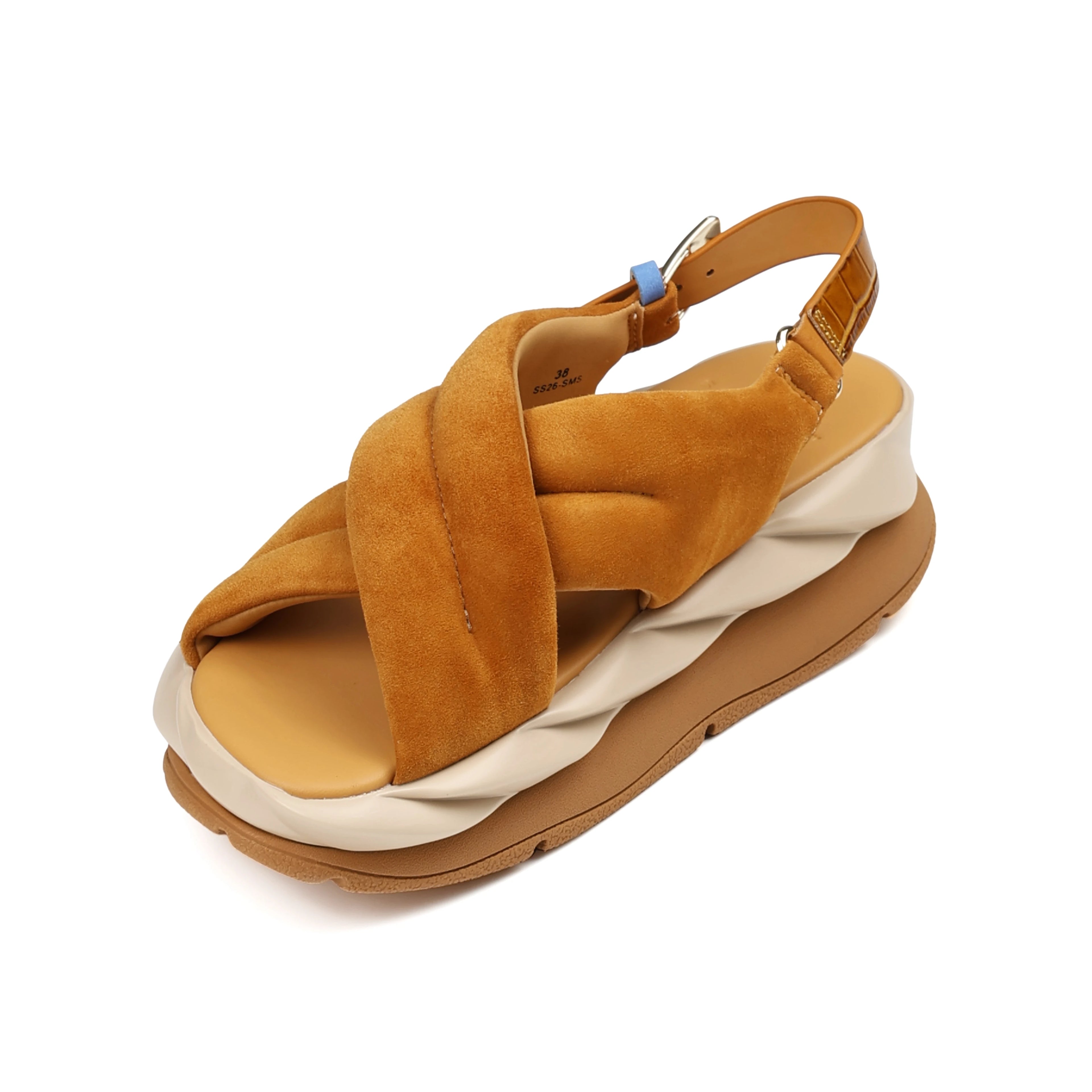 4CCCCEES Mellow MOA SAND: beige sandals for women