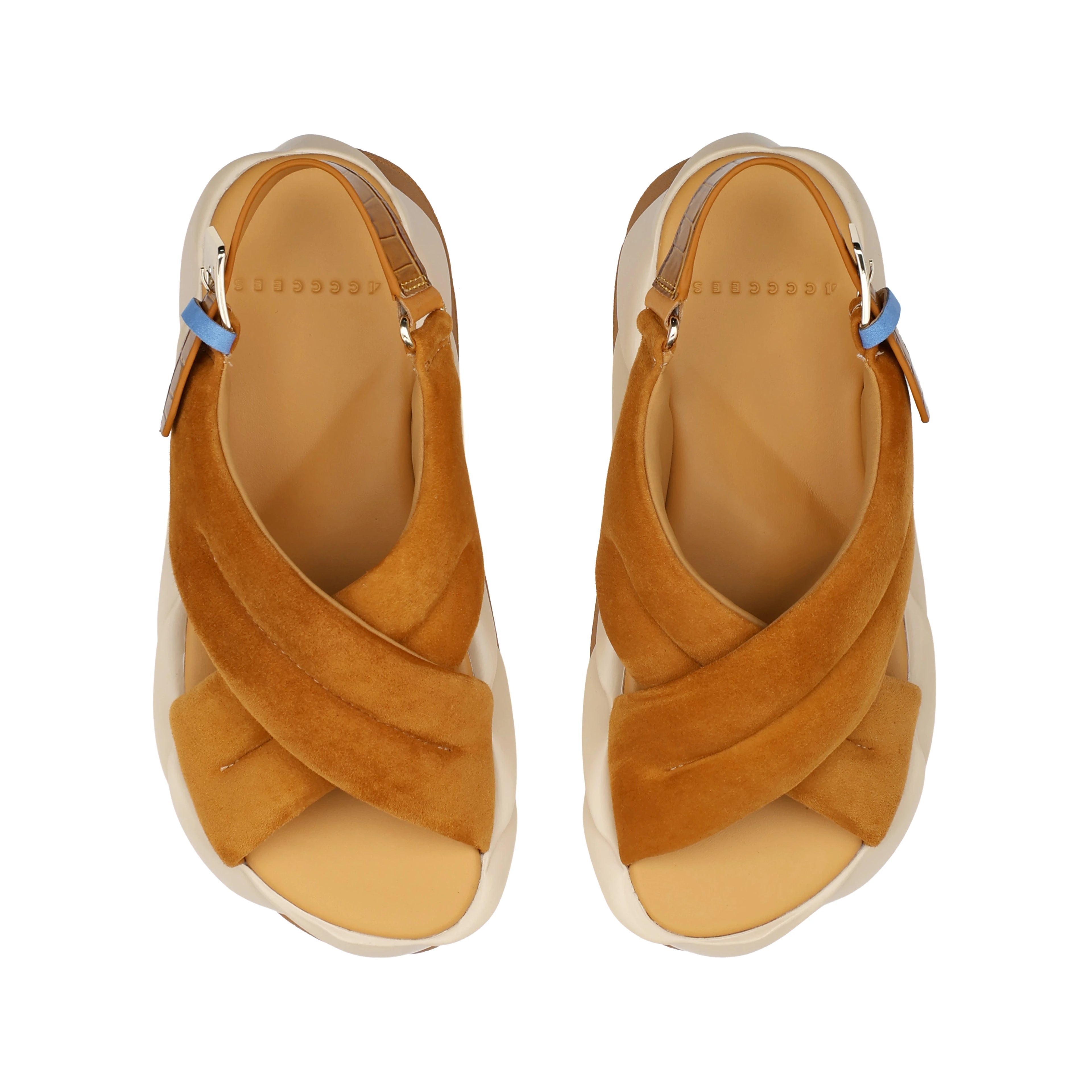 4CCCCEES Mellow MOA SAND: beige sandals for women