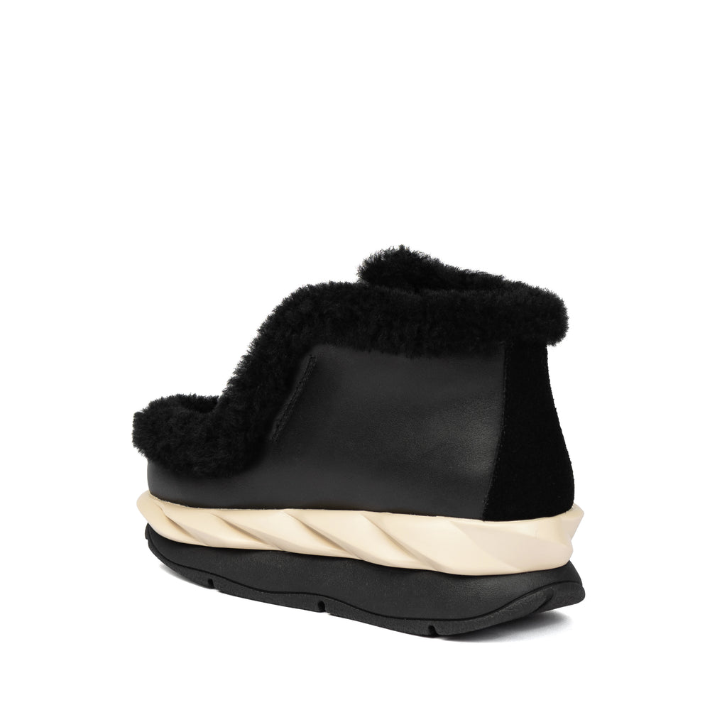 4CCCCEES Mellow Monta Black: czarny botki dla kobiet
