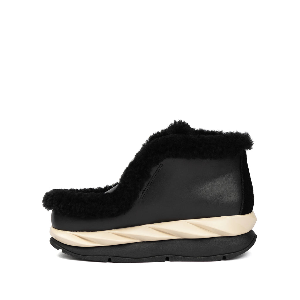 4CCCCEES Mellow Monta Black: czarny botki dla kobiet