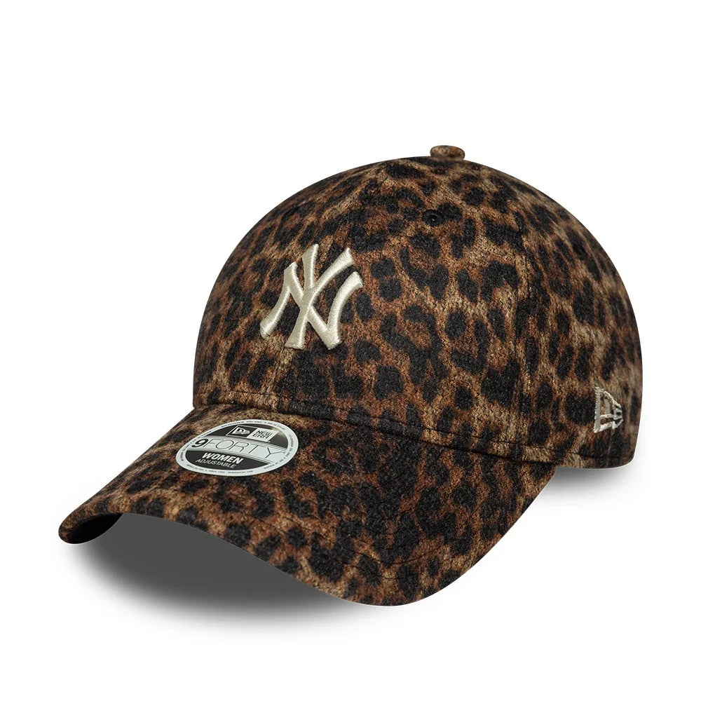 NEW ERA | GORRAS | UNISEX | WMNS COSY LEOPARD 9FORTY NEYYAN DAUBLK | ANIMAL PRINT