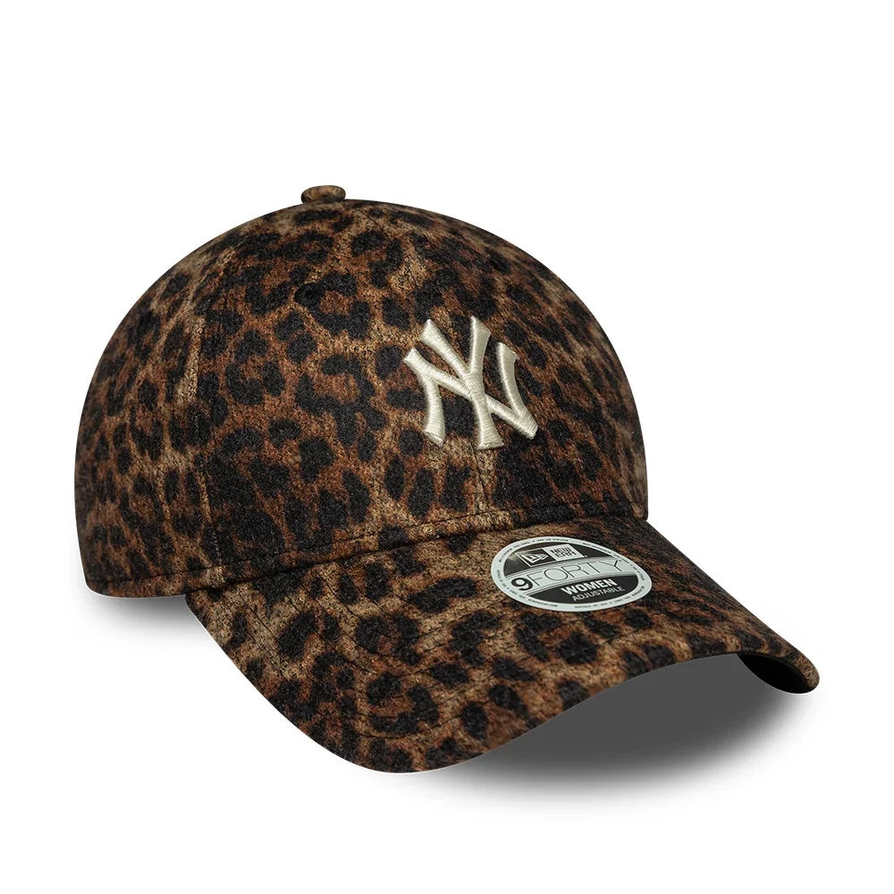 NEW ERA | GORRAS | UNISEX | WMNS COSY LEOPARD 9FORTY NEYYAN DAUBLK | ANIMAL PRINT