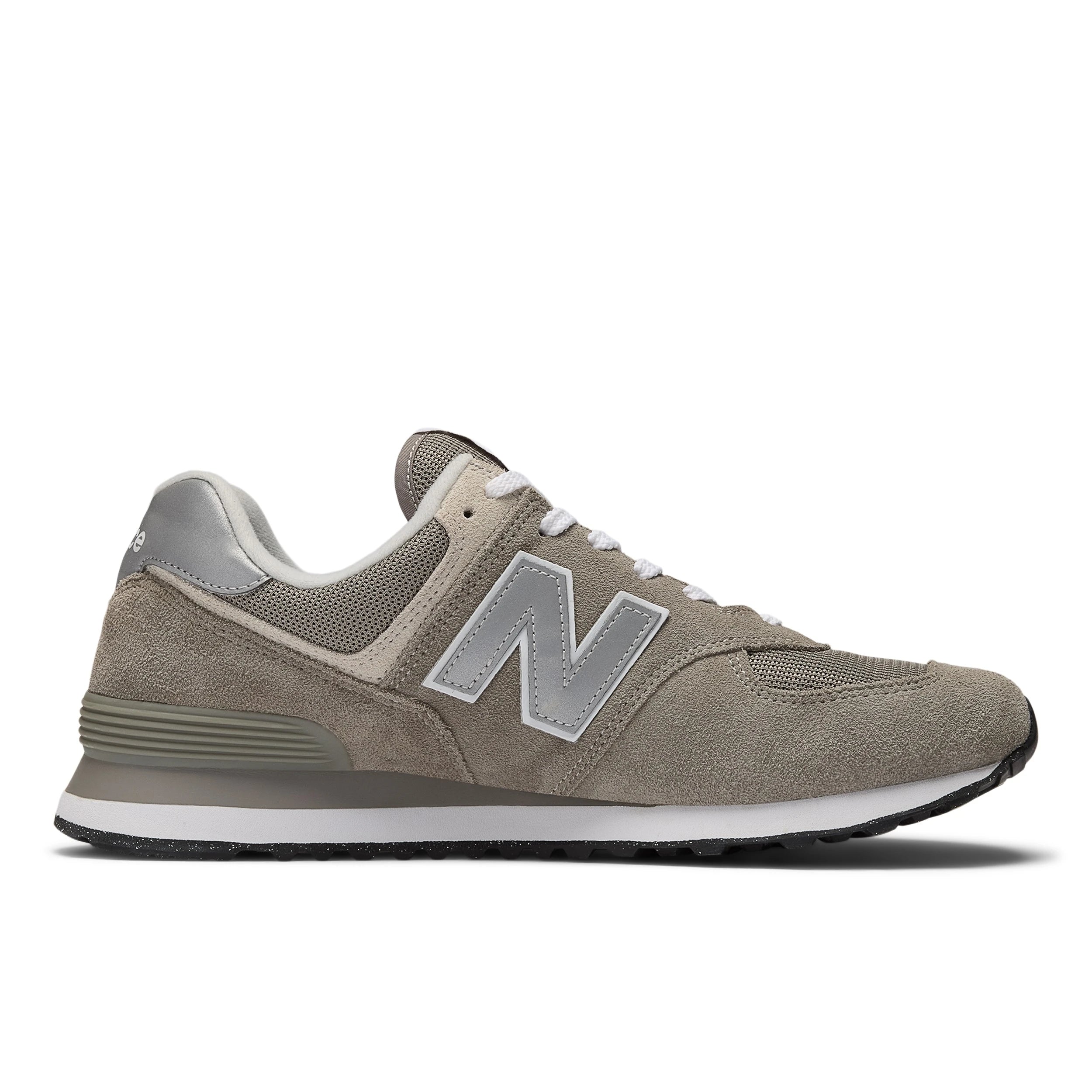 NEW BALANCE ML574EVG GREY: grey trainers for men