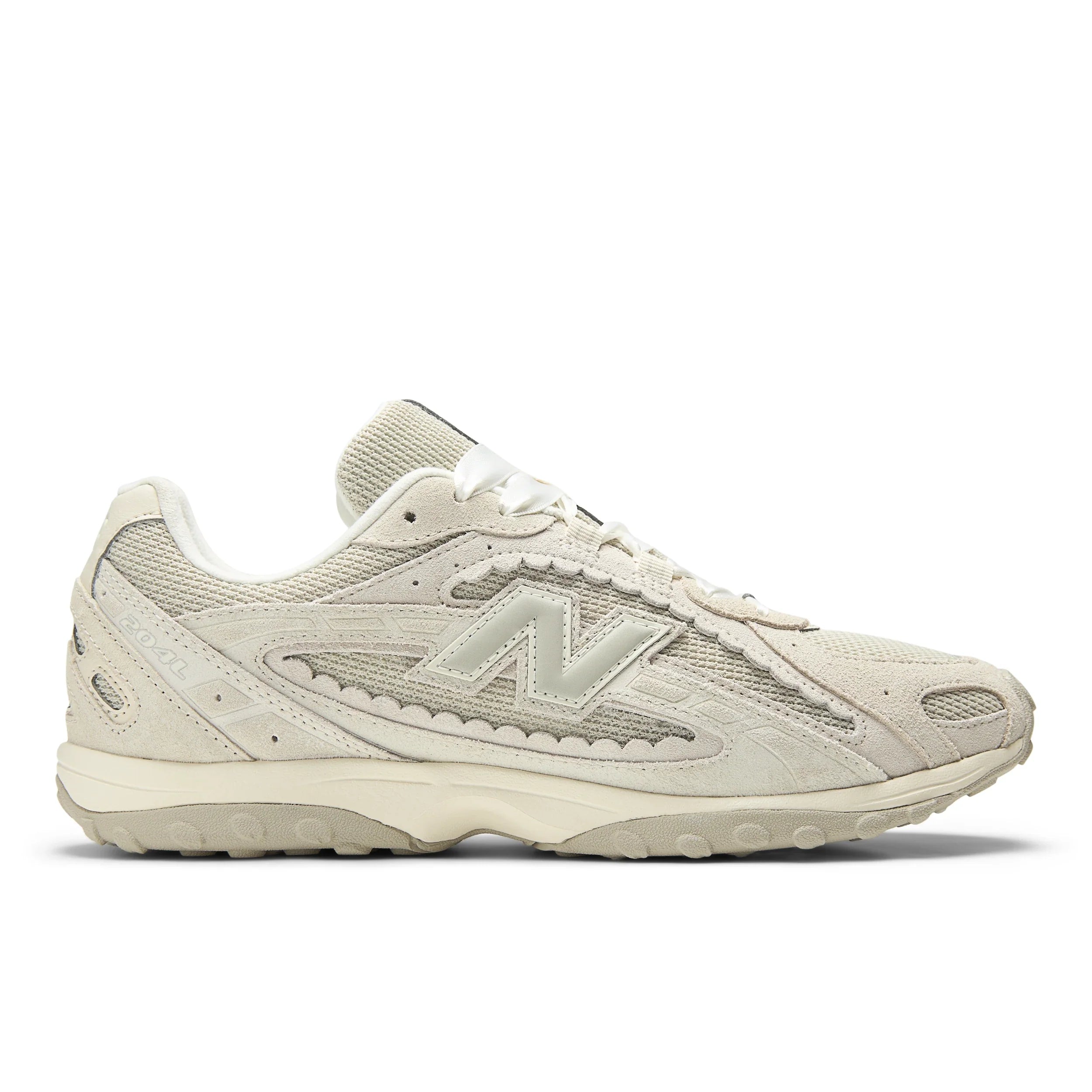NEW BALANCE U204L2SZ White: hvid sneakers til kvinder