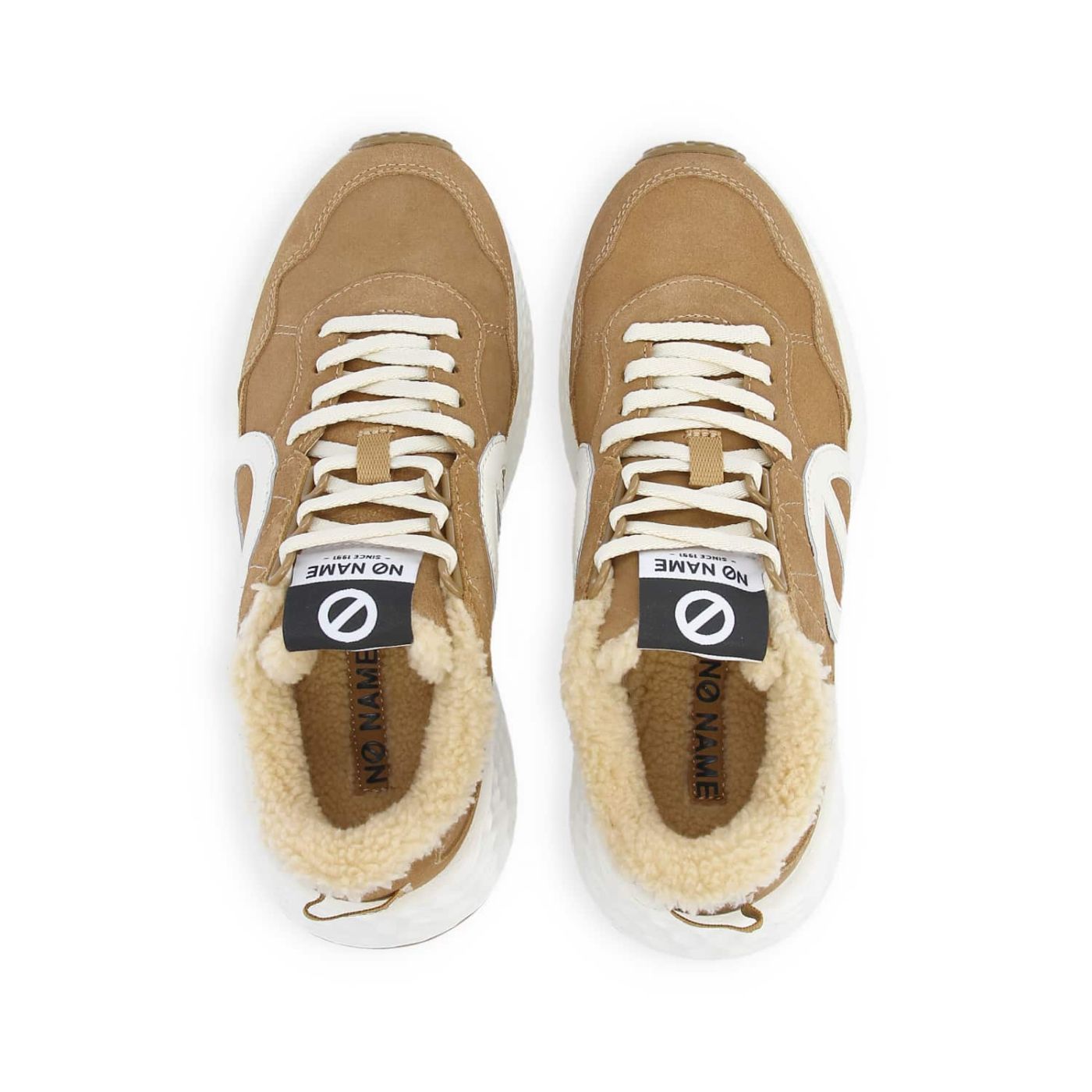 NO NAME Carter Jogger W: brown trainers for women