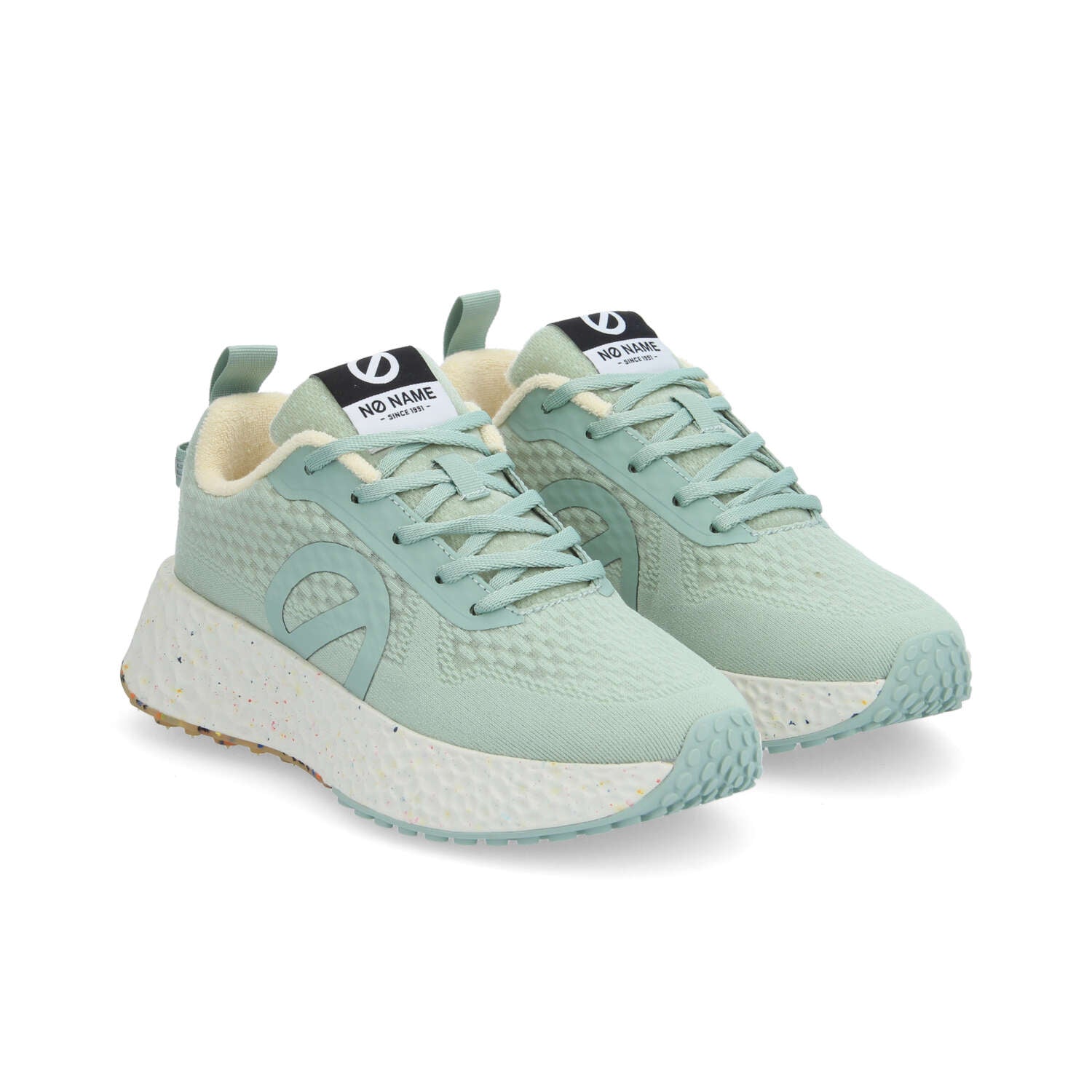 NO NAME Carter FLY W MESH Recycled Frosty Green: green trainers for women
