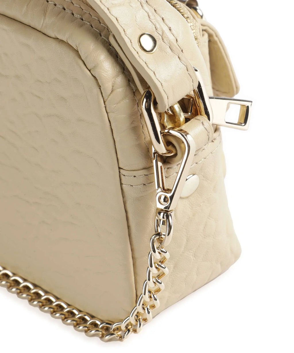 NUNOO Helena Buckle NEW Zeeland SAND GOLD: beige taske til kvinder