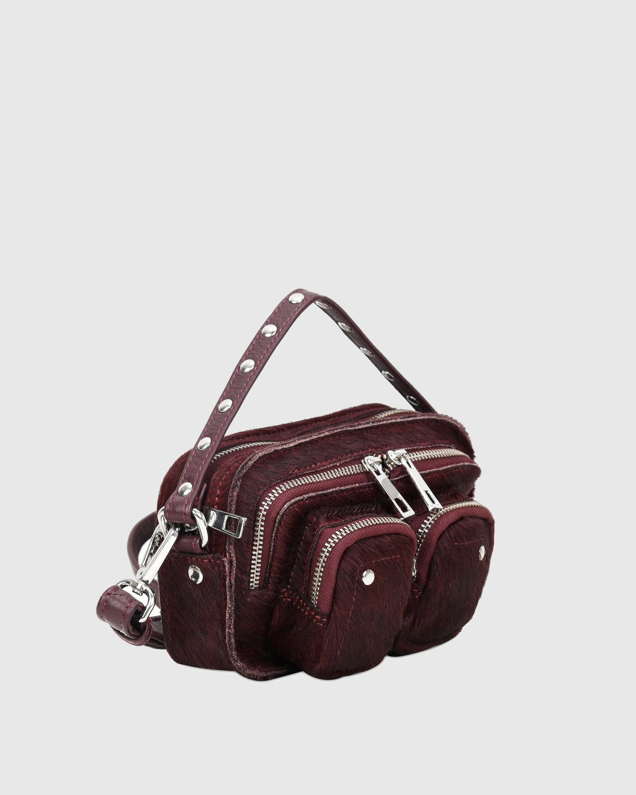 NUNOO Helena Deluxe Bordeaux: burdeos sac pour femme