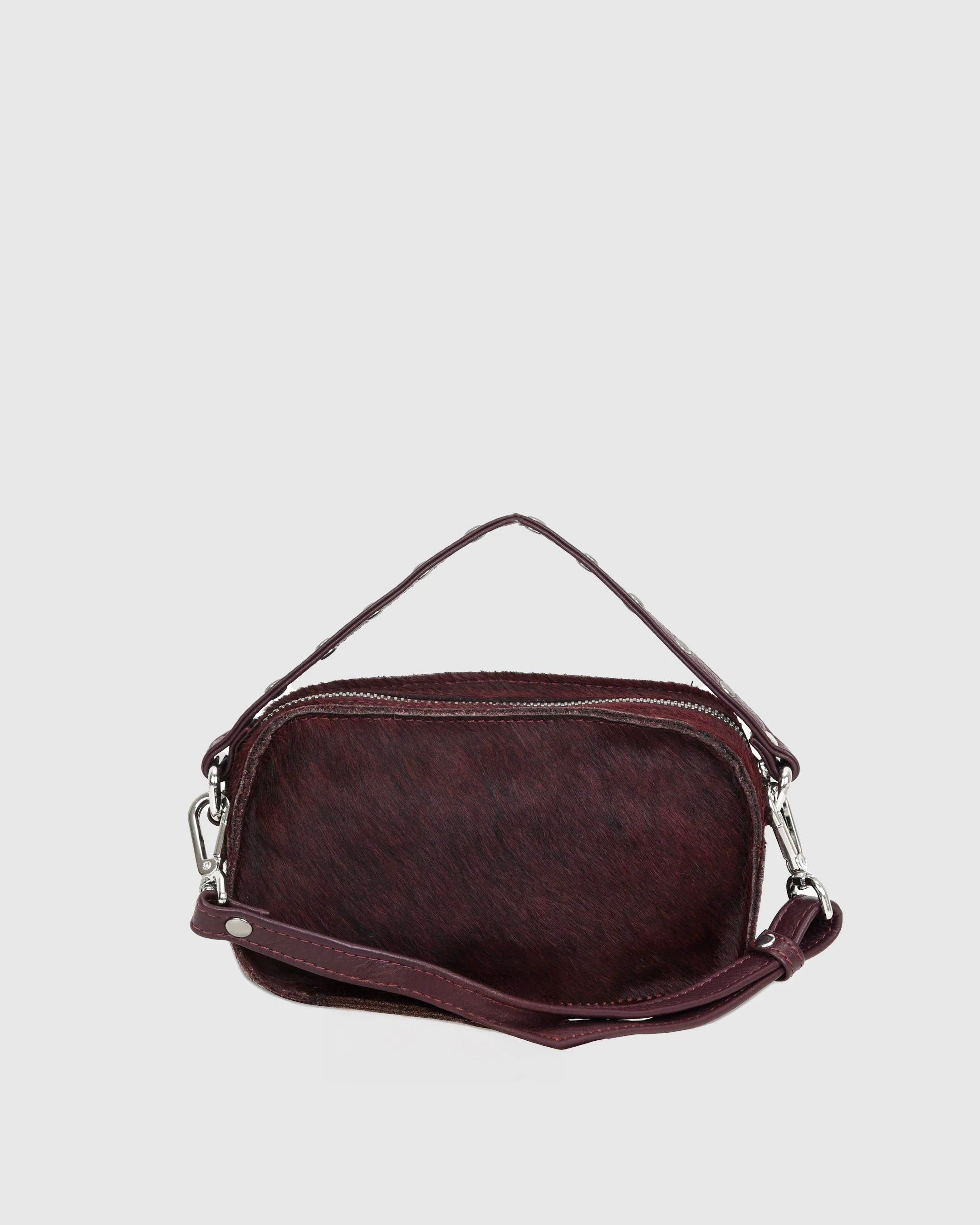 NUNOO Helena Deluxe Bordeaux: burdeos sac pour femme