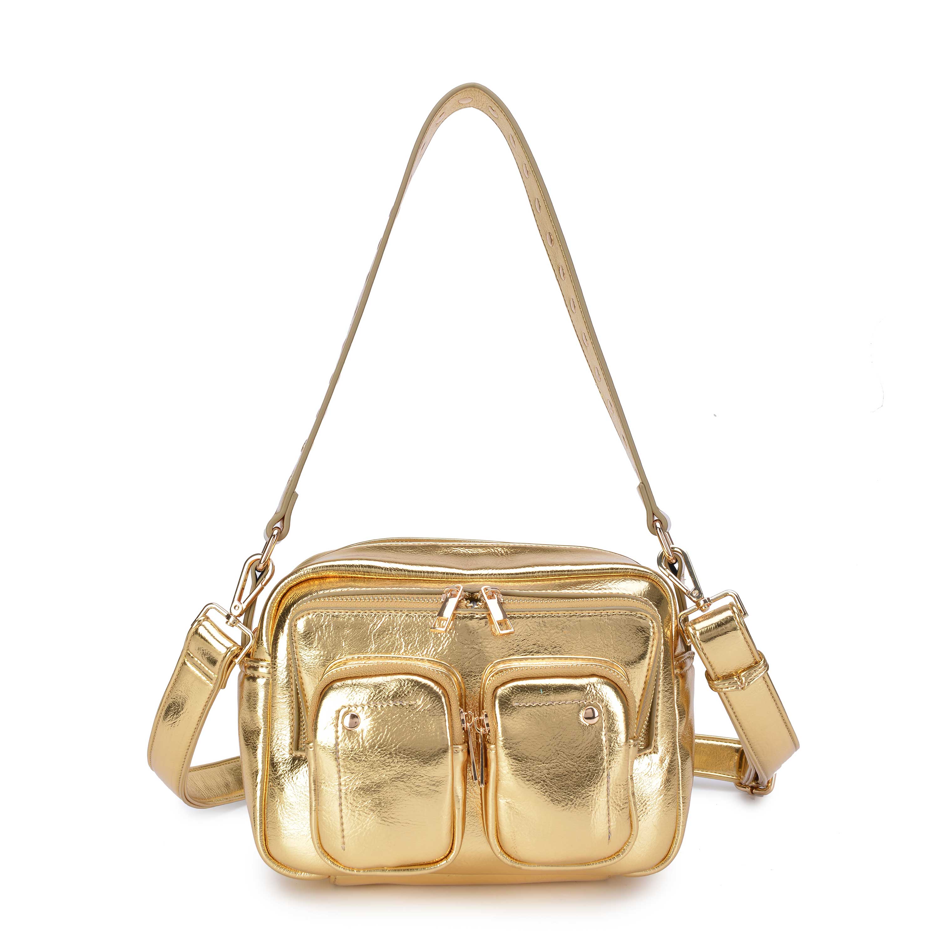 NUNOO Ellie Recicled GOLD: doré sac pour femme