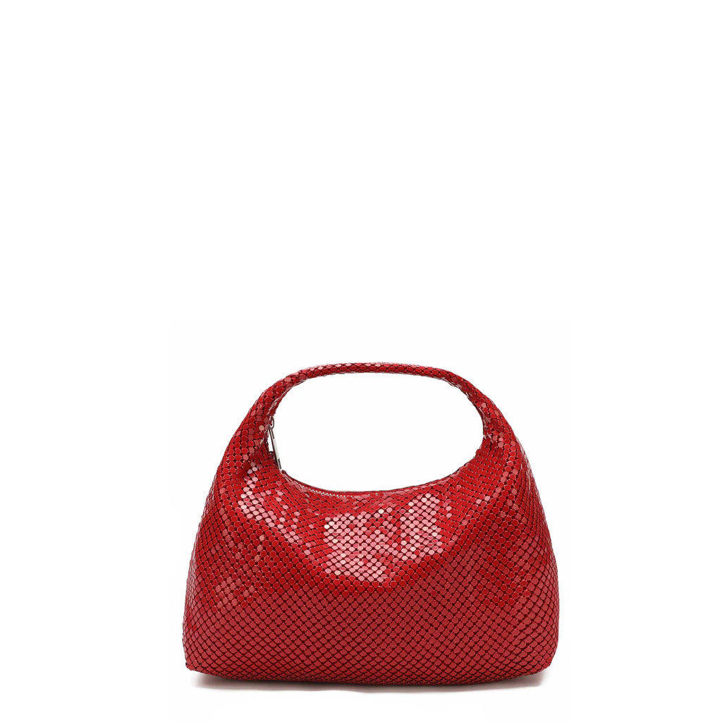 NUNOO Dandy Metal RED: red bag for women
