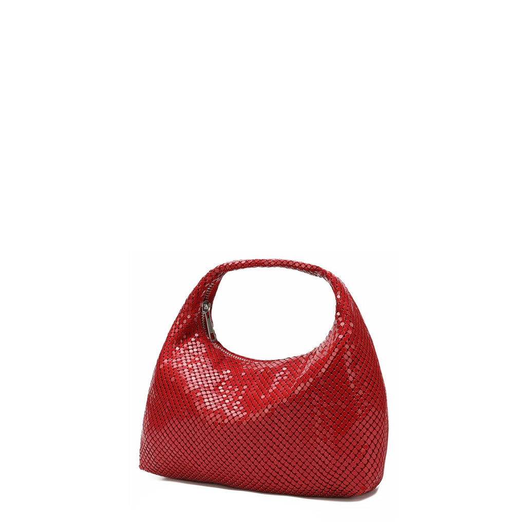 NUNOO Dandy Metal RED: red bag for women