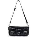 NUNOO Penny Wrinkle Black: black bag for women