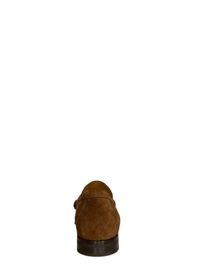 PEDRO MIRALLES Velour Avellana: brown loafers for women