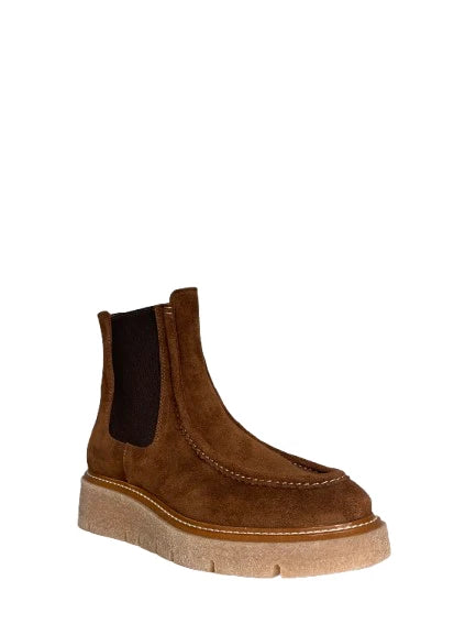 WEEKEND BY PEDRO MIRALLES | BOTINES | MUJER | VELOUR POMPEI | MARRÓN