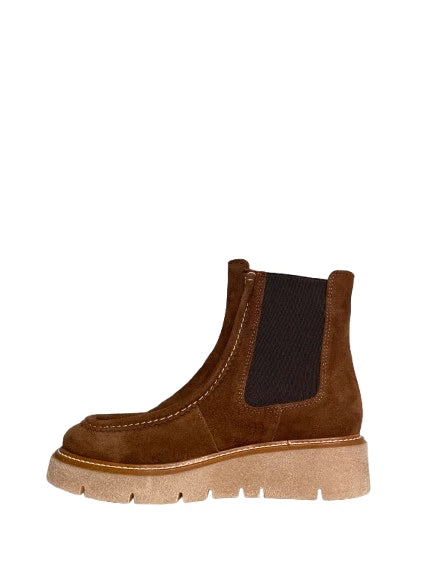 WEEKEND BY PEDRO MIRALLES | BOTINES | MUJER | VELOUR POMPEI | MARRÓN