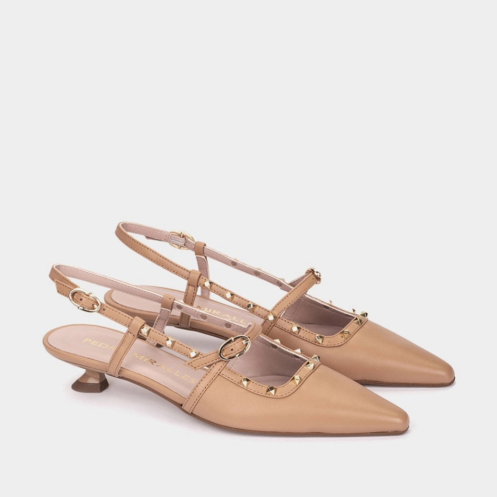 PEDRO MIRALLES Fabero Camel: beige shoes for women