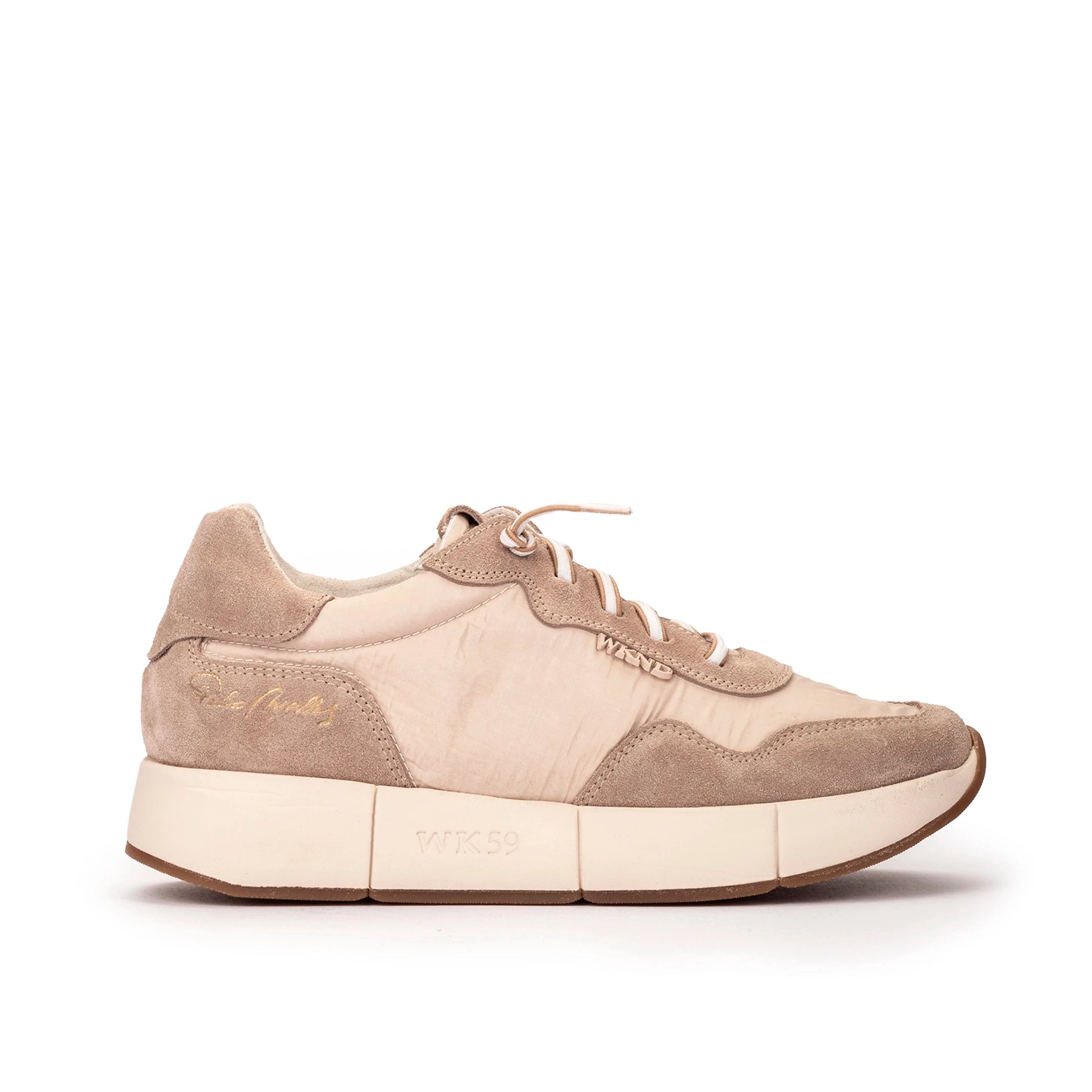PEDRO MIRALLES 16035 Chameaux: beige trainers for women