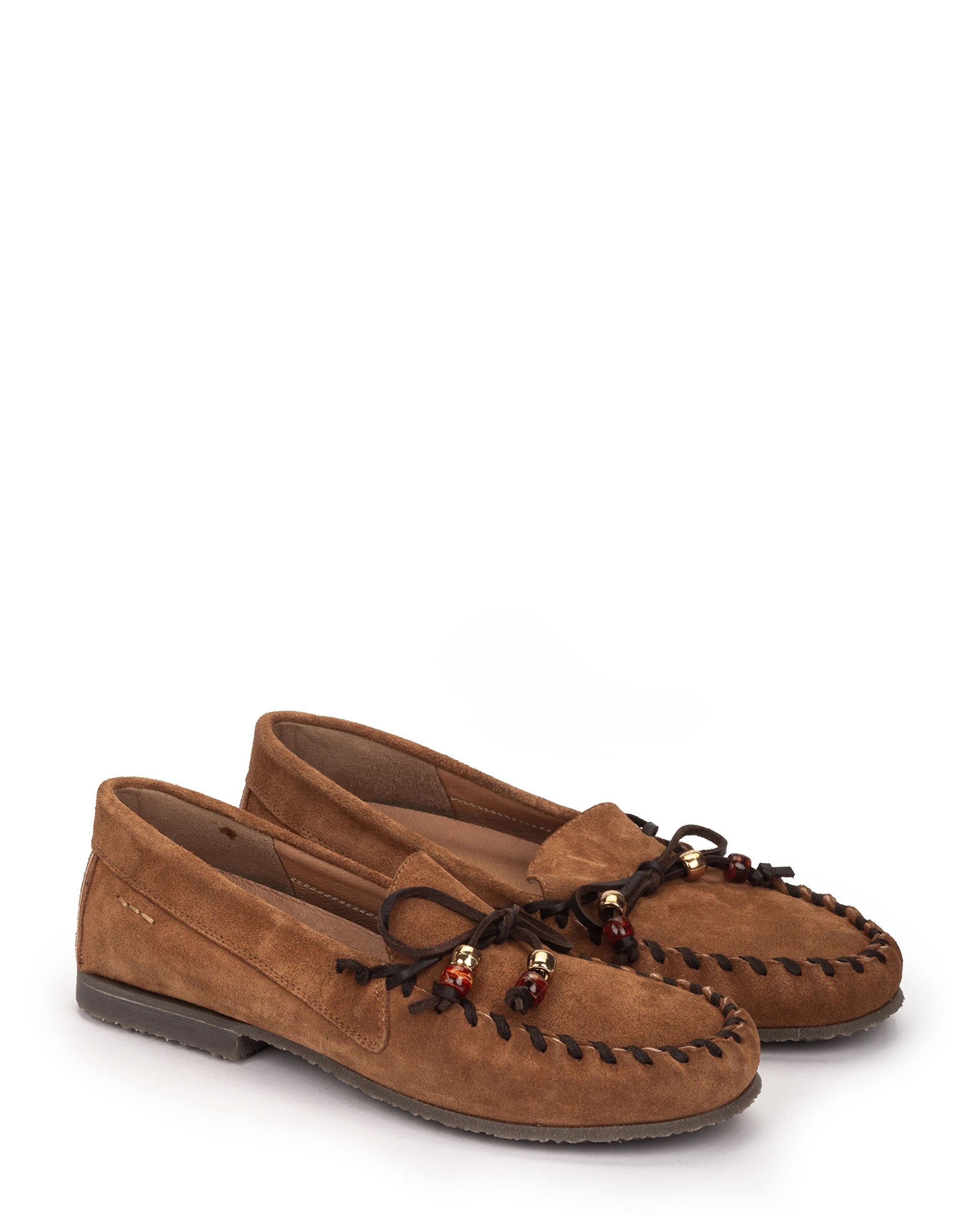 PEDRO MIRALLES 16060 Cuero: brown loafers for women