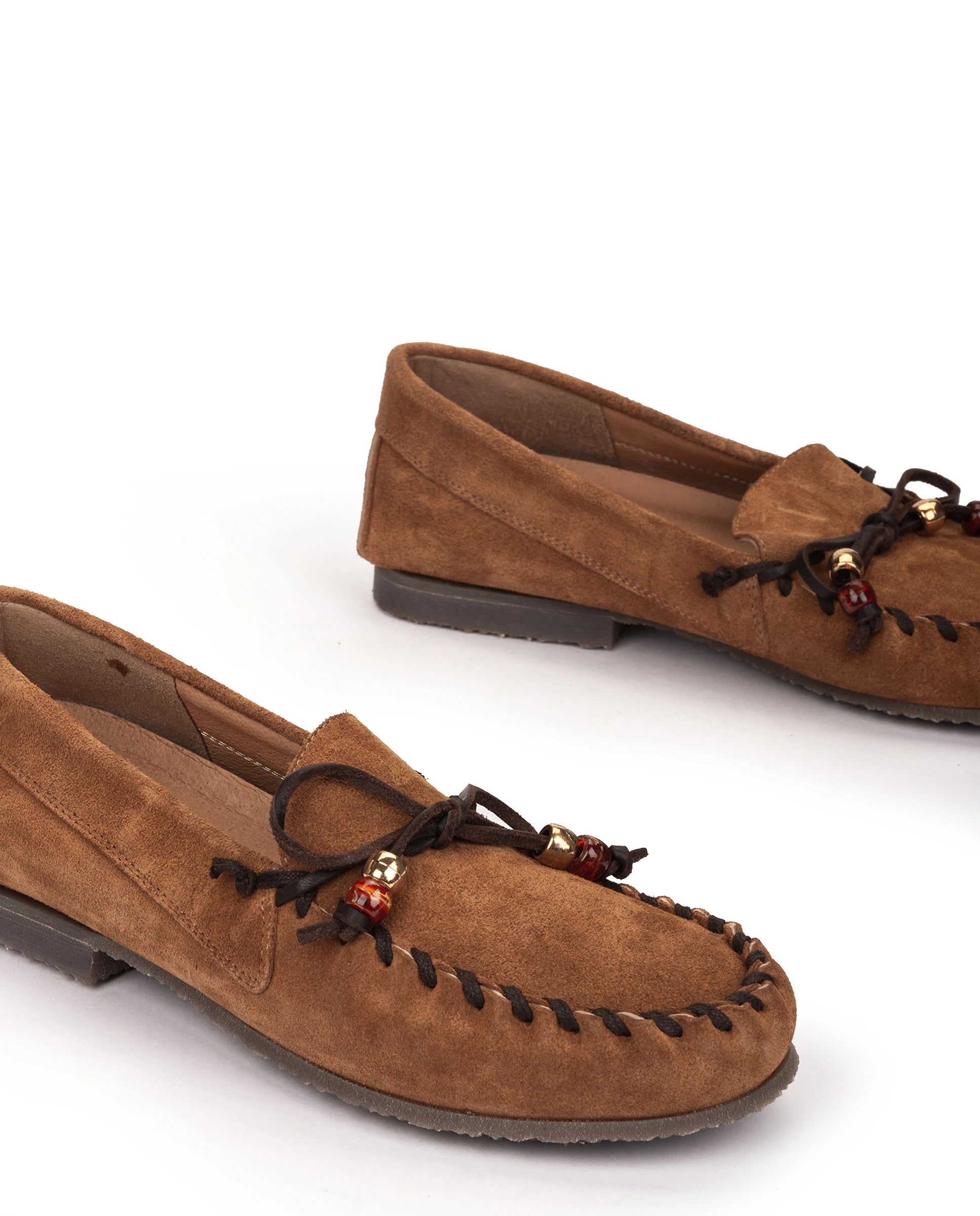 PEDRO MIRALLES 16060 Cuero: brown loafers for women