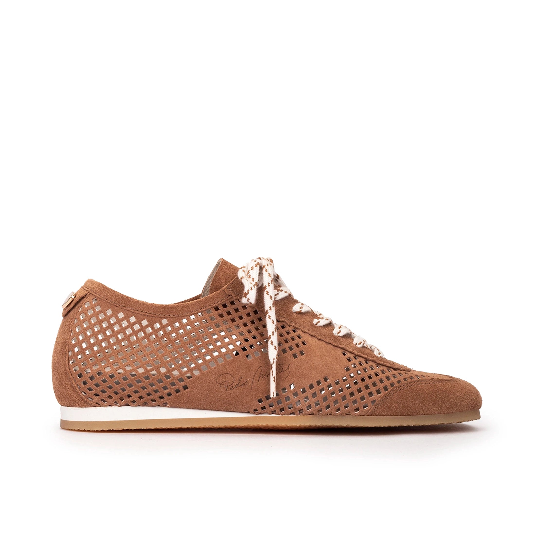 PEDRO MIRALLES 16248 Cuero: brown trainers for women