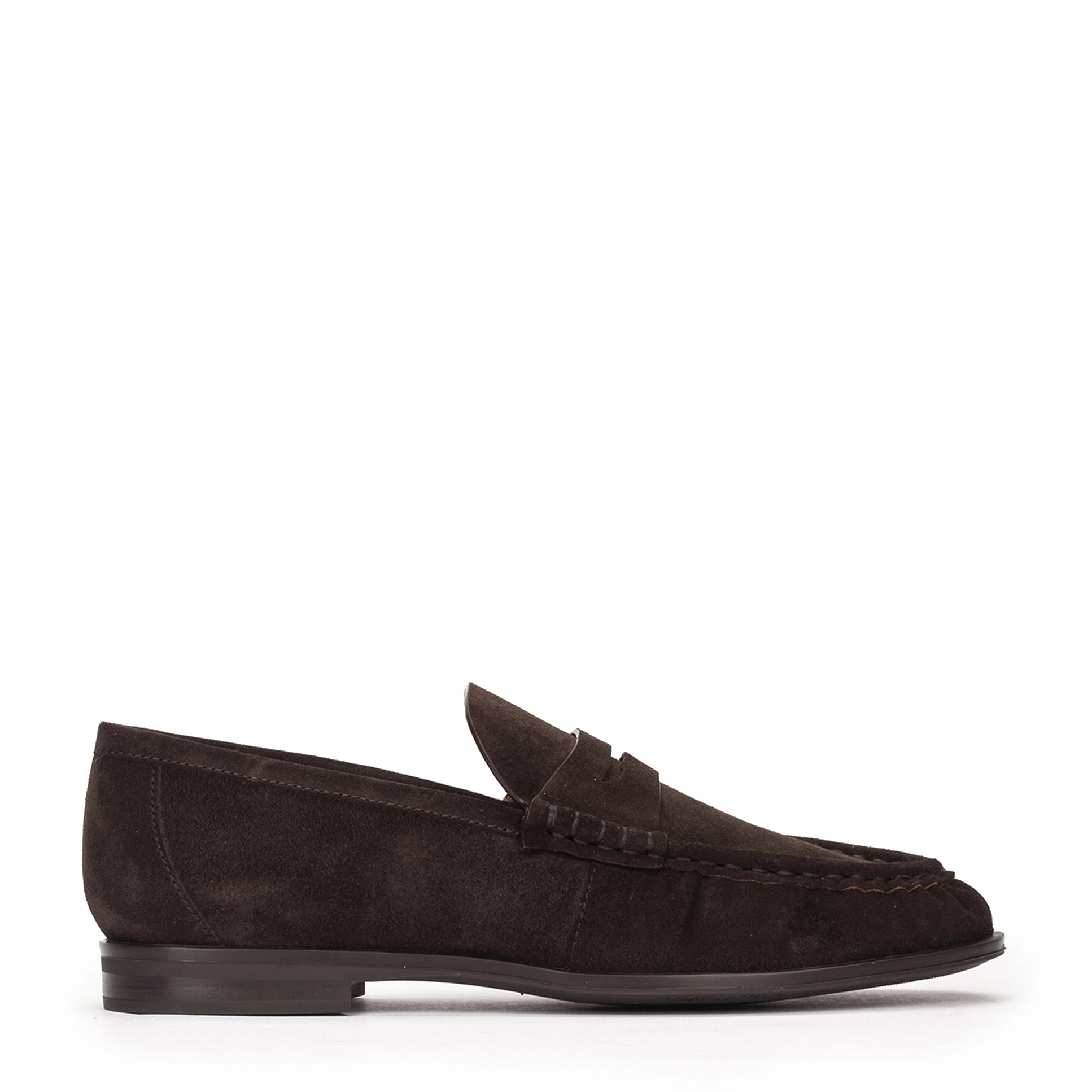 PEDRO MIRALLES Velour Testa: brown loafers for women