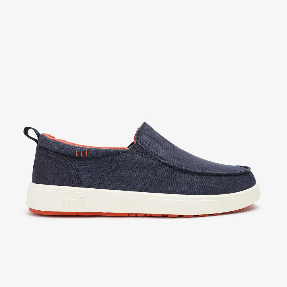 PITAS SLIP ON Ischia Periscope: blau sabates per a home