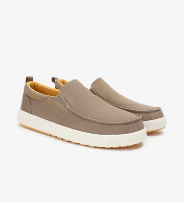 PITAS SLIP ON Ischia Taupe: 棕色 鞋履 男士
