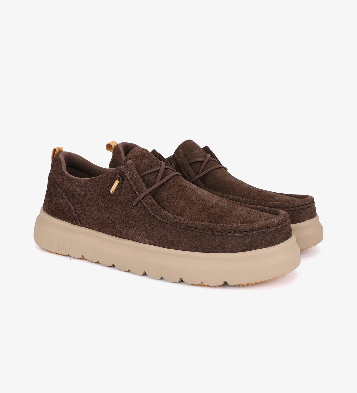 PITAS Altea CAFE: brown shoes for men