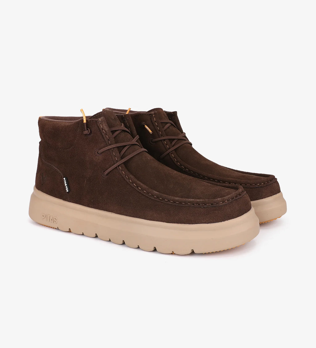 PITAS Olvera CAFE: braun Stiefeletten für Herren