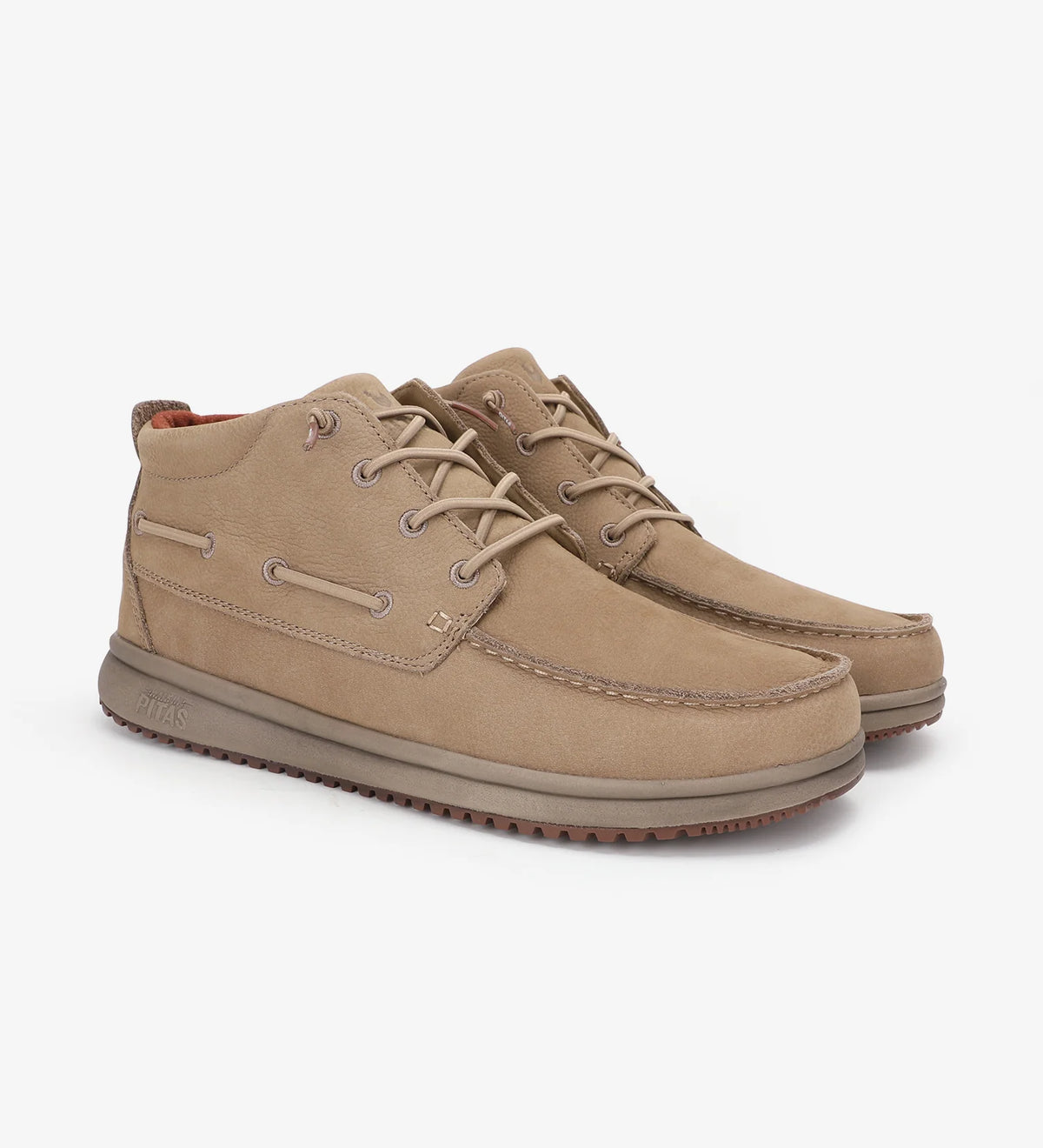 PITAS Timor Leather Beige: beige Stiefeletten für Herren