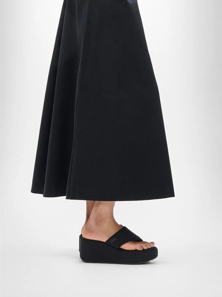 FITFLOP W Platfforms Wedge Black: negre sandàlies per a dona